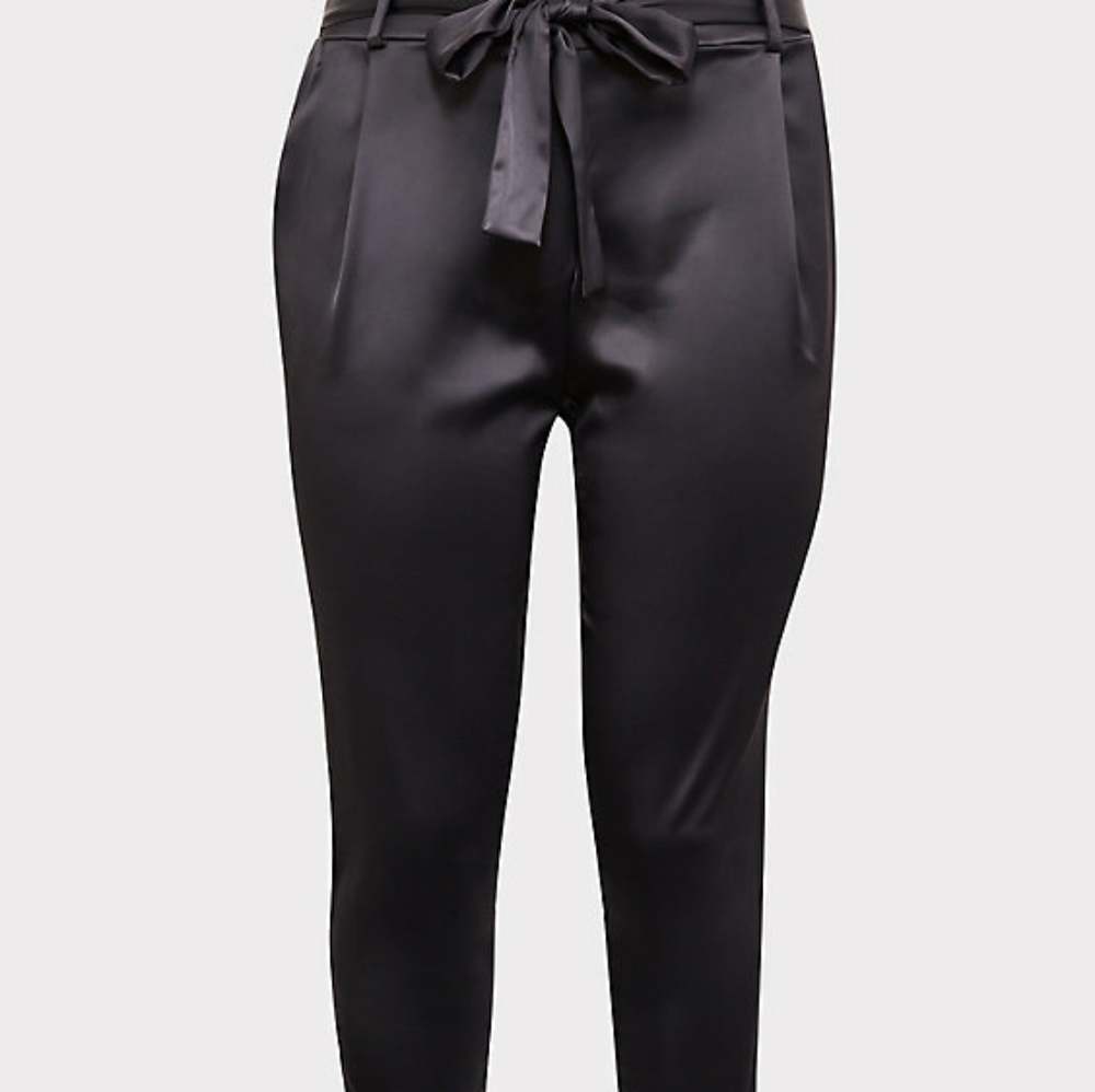 Satin Grey Torrid Pants